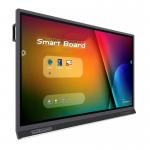 86 Inch Black Interactive Touch Screen WhiteBoard With 4G/8G Memory Optional