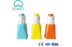 China Gamma Sterilized Single Use Safety Lancets 23G 26G 28G with 3 Adjustable Depths supplier