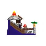 Pirate Themed 6x7.5x6m Commercial Inflatable Water Slides