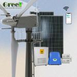 30kw Rooftop Windmill Pitch Control Wind Power Generators With Off / On Grid System for sale