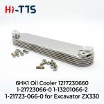 6HK1 Oil Cooler 1217230660 1-21723066-0 1-13201066-2 1-21723-066-0 for Excavator ZX330 for sale