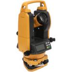 High Durability Electronic Digital Theodolite Two Seconds Accuracy Yellow Color for sale