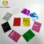 Mylar Bag Stand Up Spout Pouch Transparent Front Foil Three Sides Heat Seal