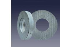 China Easy Grinding Action Ceramic Bond Grinding Wheel , Flat Grinding Wheel Longer Tool Life supplier