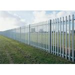 Q235 Heavy Galvanised Steel Palisade Fencing Easily Assembled for sale