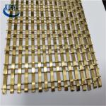 ISO9001 30m Decorative Bronze Mesh For Furniture / Cabinet Door for sale