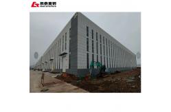 China High Strength Galvanized Steel Warehouse Prefabricated Buildings Anti Corrosion supplier