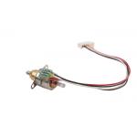 SM10 Linear Stepper Motor Run Through Shaft 10mm Diameter 9mm Stroke With Lead Screw for sale