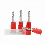 6mm 3/4 3 Flute Roughing End Mills For Aluminum Carbide HRC50 for sale