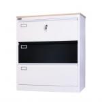 Steel 3 Drawer Filing Cabinet Garage Office Storage Kitchen for sale