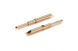 China Gold Plating Brass CNC Machined Pins High Precision Copper Pin Connector supplier