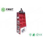Custom CMYK Printing Foldable POP Paper Cardboard Display Floor Carton Stand