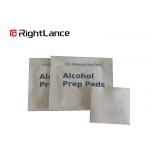 30x60mm Diabetic Supplies Alcohol Prep Pads Ce Approval for sale