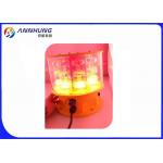 Red And White Dual Aeronautical Obstruction Light , Medium Intensity Aircraft Warning Lights for sale