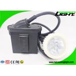 Corded 216lum 6.6Ah LED Mining Helmet Light Rechargeable 3.7V 1.67W for sale