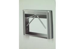 China Voice Module School Waist height Automatic optical Tripod Turnstile Gate 490mm Arm length supplier