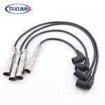 Low Resistivity Spark Plug Cables Plastic , 7mm Spark Plug Coil Wire For Ford for sale
