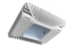China 100W Surface Mount Canopy Lights Metal Housing For Buildings Environment Friendly supplier
