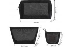 China Travel Lightweight Toiletry Bag Makeup Bag Water Resistant With Handy Handle supplier