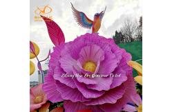 China Exhibition Chinese Flower Lantern Arts Mechanical Design / Graphic Design supplier
