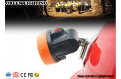 China ABS Light Weight LED Mining Light , IP68 grade Professional Miner Cap Lamp supplier