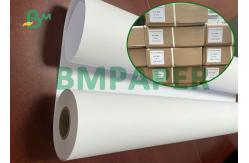 China Wide Format Inkjet Printer White CAD Plotter Paper 20# For Construction supplier