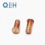 Copper Brass Plated Spot Welding Sheet Metal CD Weld Stud Bolts for sale