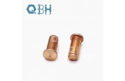 China Copper Brass Plated Spot Welding Sheet Metal CD Weld Stud Bolts supplier