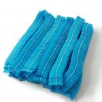 PP Nonwoven Disposable Bouffant Caps , Colorful Disposable Scrub Caps for sale