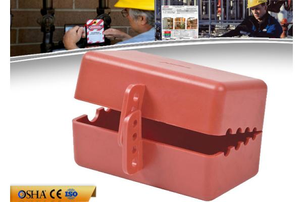 Industrial ABS Electrical Plug Lockout , 4 Pcs Padlocks Breaker Lockout