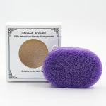 SGS Oval Skincare Eco Friendly Natural Konjac Sponge Organic for sale
