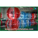 Inflatable Garden Games Queen Size PVC / TPU Inflatable Sports Games Bubble Ball Soccer for sale