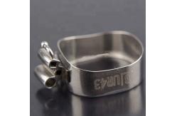 China MFDS Metal Dental Preformed Molar Bands With Roth Buccal Tube Customized supplier