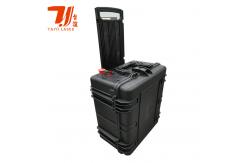 China Trolley Case Raycus Fiber Laser Cleaner , 100W Portable Laser Rust Remover supplier