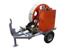 China OPGW Stringing Hydraulic Puller Tensioner , 0.75 T Conductor Stringing Machine supplier