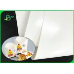 Food Grade 14PT + 15g PE One Side Coated Folding Box Board For Food Packaging for sale