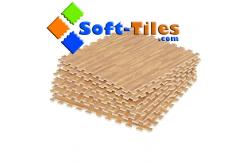 China 1/2 EVA Wood Effect Foam Interlocking Floor Tiles Europe Popular supplier