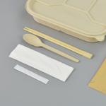 Corn Starch Disposable Knife And Fork Spoon Set Degradable Chinese And Western Tableware Fast Food Small Spoon Oem for sale