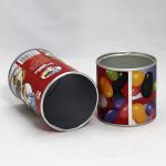 Lovely Red Paper Composite Cans with Aluminium Foil for Candy Packaging for sale