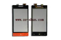 China High Brightness Replacement Touch Screens for HTC 8S Orange supplier