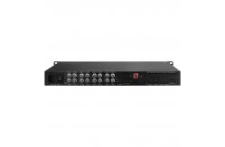 China Analog Video Optical Converter Singlemode Multimode FC ST SC Port 1U Rack supplier