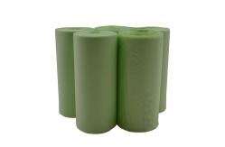 China Reusable Biodegradable PLA Grocery Bag On Roll Compostable Plastic Shopping Bags supplier
