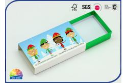 China Sweets Packaging 182gsm Silver Slide Paper Box Recycled Material supplier