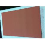 1100mm Electrolytic Copper Sheet Metal Roll 18um Thickness Min 2 % Elongation for sale