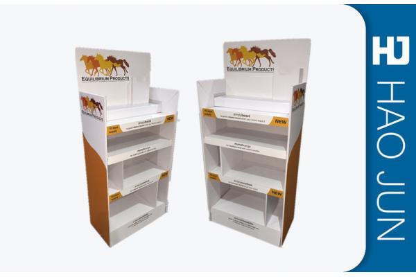 POP Up Cardboard Display Stands Handmade Durable With Matt Lamination