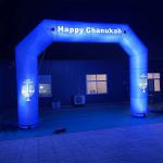 Advertising Sports Event UV Printing Custom Logo Air Arches for sale