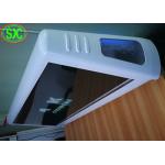 Full Color Taxi Top Led Display , P6 Taxi Roof Advertising Signs Aliminum for sale