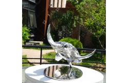 China Mirror Polishing Stainless Steel Turtle Sculpture With Custom Options supplier