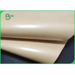 Matte Kraft Paper Coated With PE On One Or Both Sides In Roll for sale