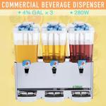 CE Certificate Cold Drink Beverage Dispenser 240V Daiquiri Machine for sale